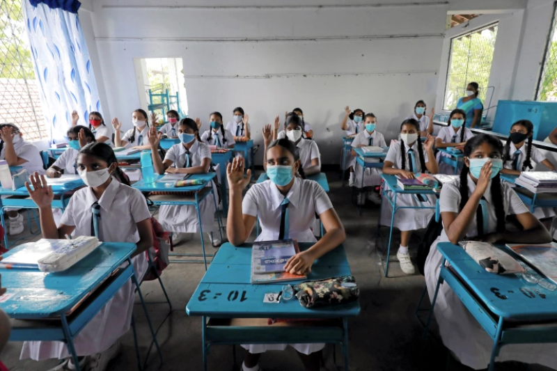 श्रीलंकामा कागज किन्ने पैसा नहुँदा विद्यालयका परीक्षा रद्द