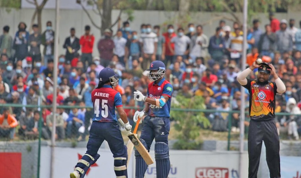 दीपेन्द्रको अलराउण्ड प्रदर्शनमा नेपालले जित्यो टी-२० श्रृंखला