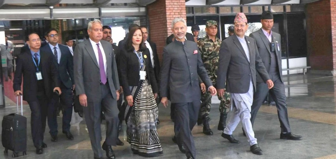 भारतीय विदेशमन्त्री जयशंकर नेपाल आइपुगे